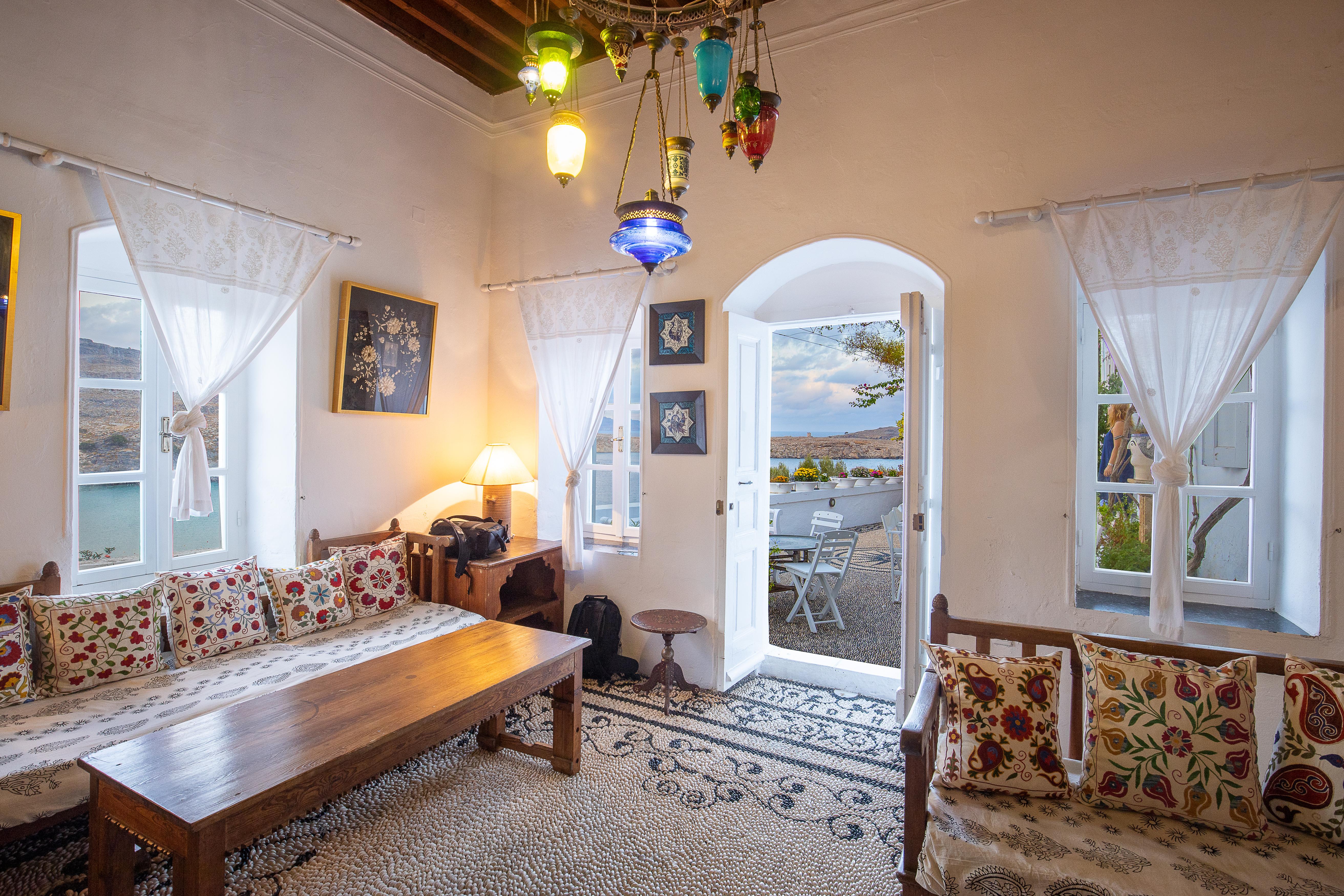 Melenos Art Boutique Hotel Líndos Zewnętrze zdjęcie